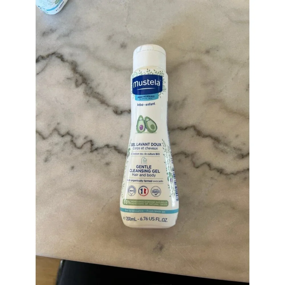 Mustela Gentle Cleansing Gel Baby Body‎ Wash & Hair Shampoo 6.76 oz Cleanser